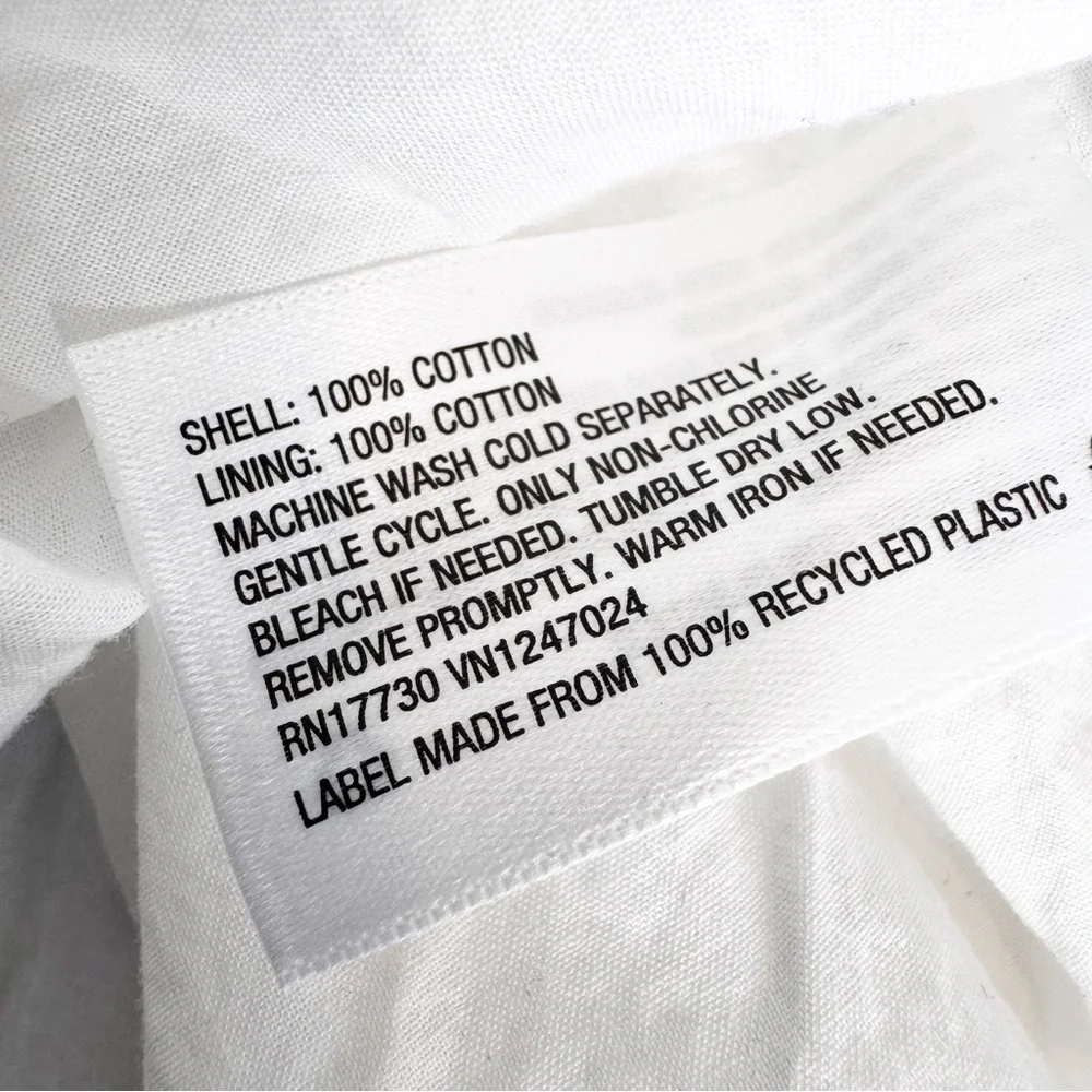 LOVE SHACK FANCY X Target Cotton Ruffled Floral Mini Dress Size M - Picture 10 of 11